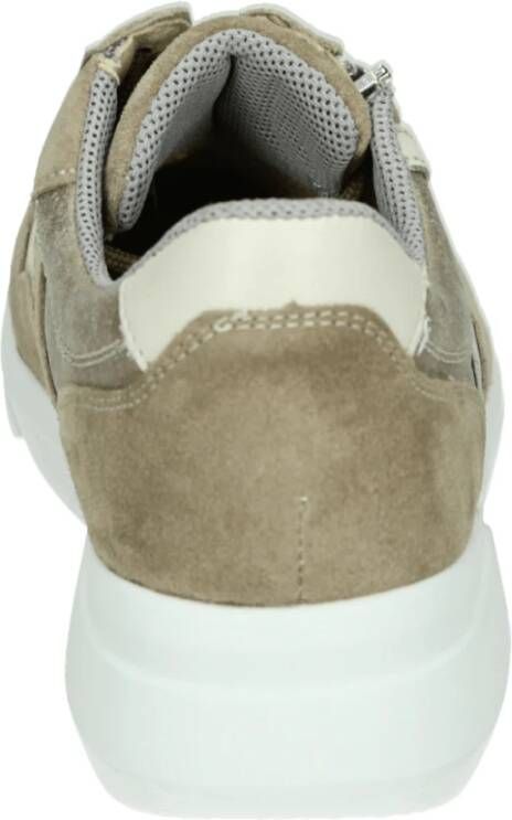 Waldläufer Sportieve Lage Beige Sneakers
