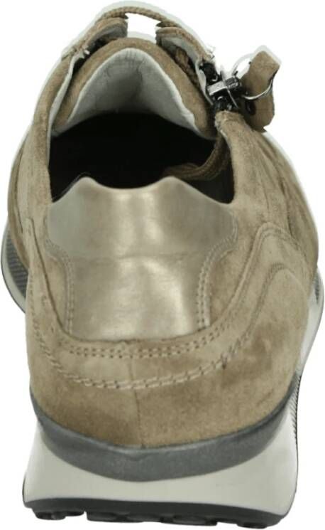 Waldläufer Sportieve Lage Damesschoenen Taupe
