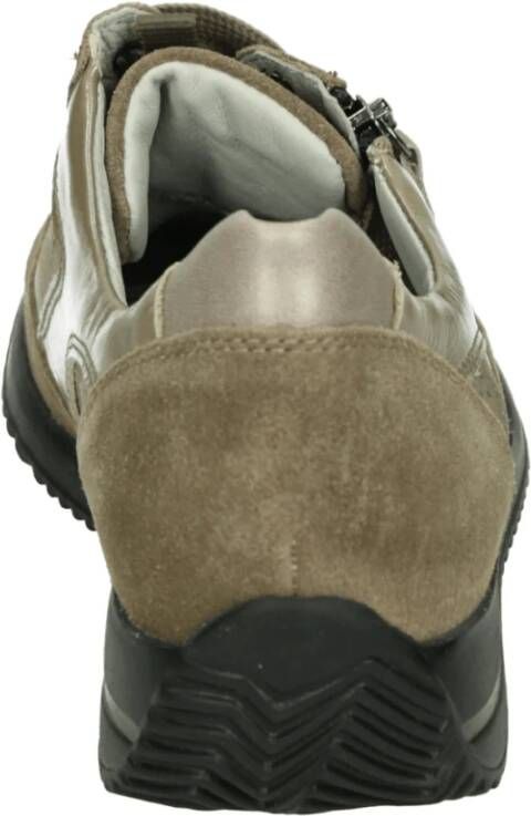 Waldläufer Sportieve Lage Damesschoenen Taupe