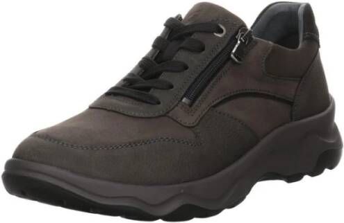 Waldläufer Veterschoenen Grijs Stijl 718006 Gray Heren