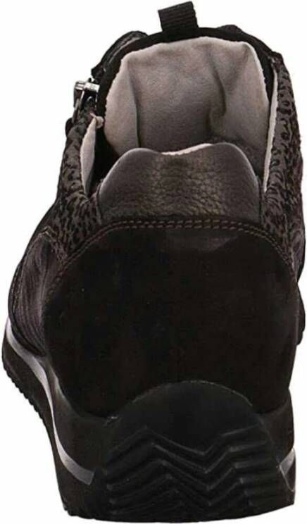 Waldläufer Veterschoenen Zwart Black Dames