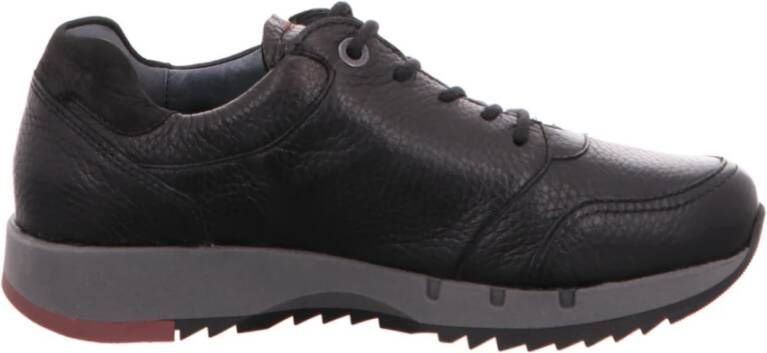 Waldläufer Veterschoenen Zwart Black Heren