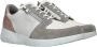 Waldläufer Comfortabele witte sneakers met roze en grijze accenten Multicolor - Thumbnail 11