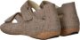 Waldläufer Beige Blokpatroon Sandaal voor Dames Beige Dames - Thumbnail 12