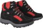 Waldläufer Waterdichte wandelschoen in zwart rood Black Dames - Thumbnail 3