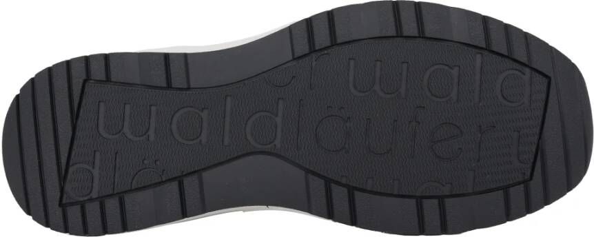 Waldläufer Wijde pasvorm heren sneaker Grijs