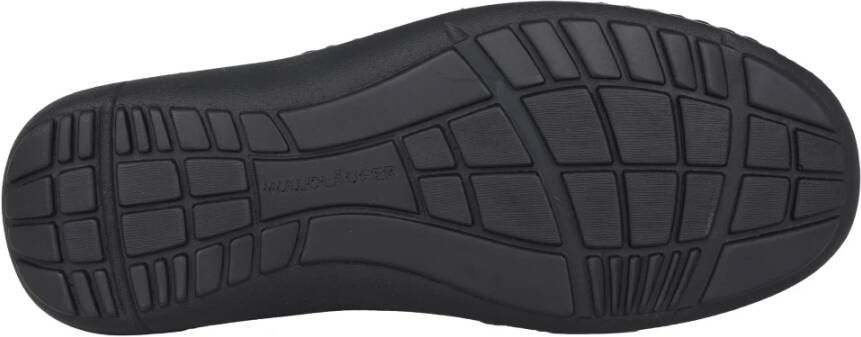 Waldläufer Wijde pasvorm heren sneaker Zwart