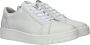 Waldläufer Wit leren sneaker met uitneembaar voetbed White - Thumbnail 6