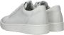 Waldläufer Wit leren sneaker met uitneembaar voetbed White - Thumbnail 7
