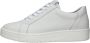 Waldläufer Wit leren sneaker met uitneembaar voetbed White - Thumbnail 8