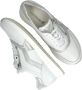 Waldläufer Witte Zilveren Sneaker met Rits White Dames - Thumbnail 3