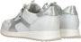 Waldläufer Witte Zilveren Sneaker met Rits White Dames - Thumbnail 5
