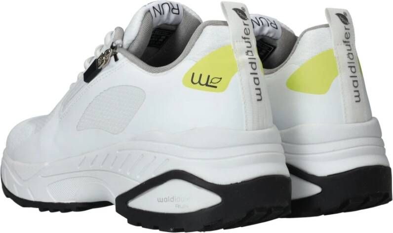 Waldläufer Witte Vegan Sneaker voor Dames White Dames