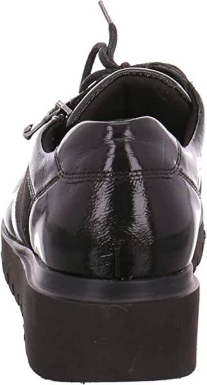 Waldläufer Zwarte 711H01 Sneakers Black Heren