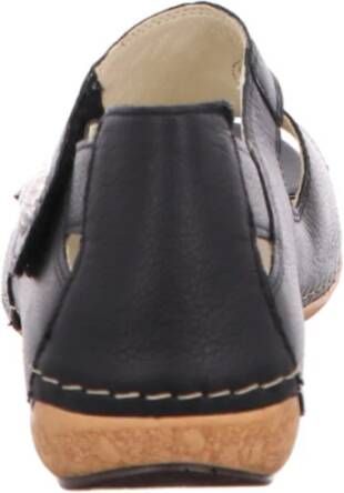 Waldläufer Zwarte Casual Schoenen 342021 Black Dames