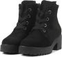WALDLAUFER Waldläufer Enkellaarsjes Dames 608802 Maat: 41 Materiaal: Suède Kleur: Zwart - Thumbnail 6