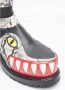 Walter Van Beirendonck Grafische Paneel Viper Leren Laarzen Multicolor Dames - Thumbnail 3
