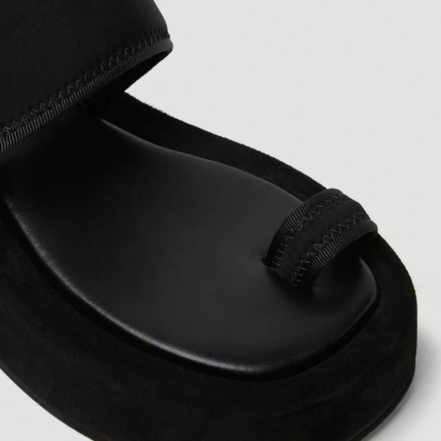 Wardrobe.nyc Platte sandalen Zwart Dames