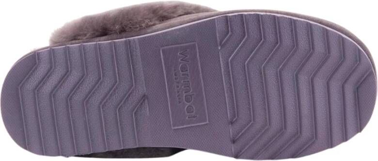 Warmbat Luxe Flurry Pantoffels Purple Dames
