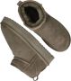 Warmbat Stijlvolle Durack Groene Suède Plateau Laars Green Dames - Thumbnail 4