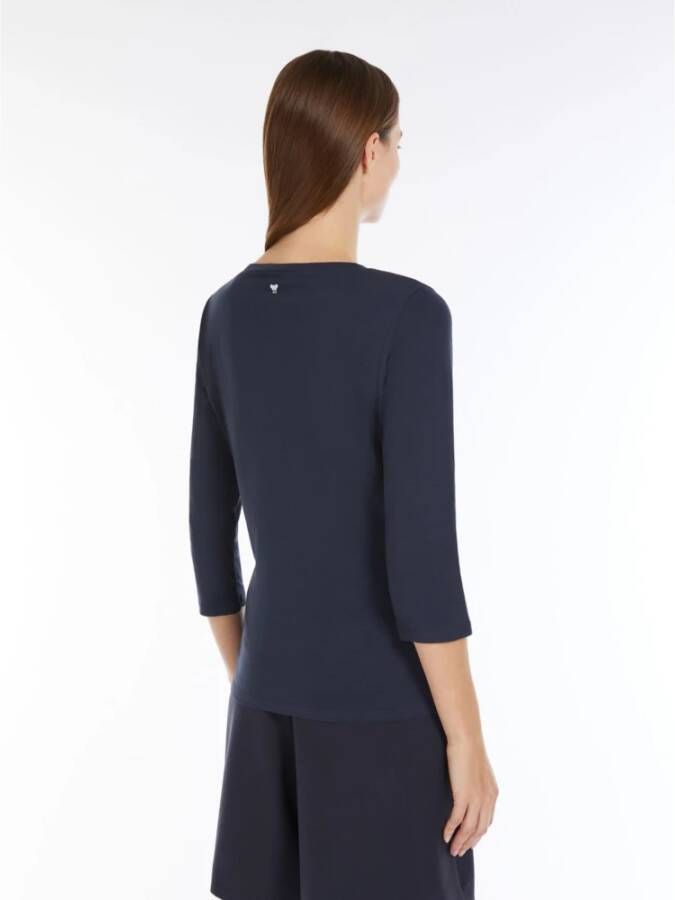 Weekend Butterfly Jersey T-shirt met Boothals