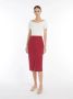Weekend Max Mara Geribbelde katoenen top met boothals - Thumbnail 2
