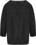 Weekend Max Mara Zwarte Linnen Boot Neck Pullover - Thumbnail 2