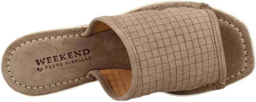 Weekend Stijlvolle Sandaal Mules