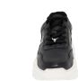 Windsor Smith Leren Sneakers voor Dames Zwart Hardloopstijl Zwart Dames - Thumbnail 4