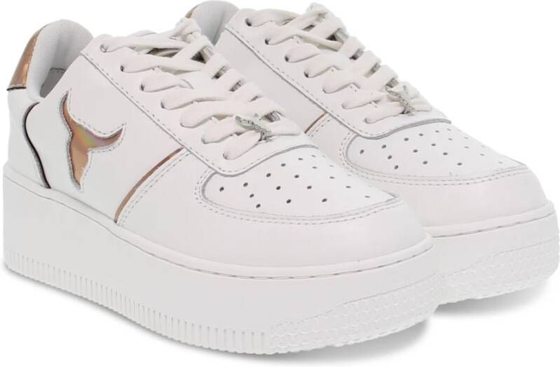 Windsor Smith Leren sneakers voor vrouwen Wit Dames
