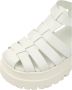 Windsor Smith Verhoog je zomerse stijl met witte platform platte sandalen White Dames - Thumbnail 5