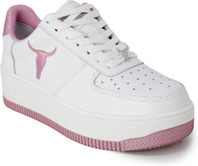 Windsor Smith Leren sneakers voor vrouwen Roze Dames