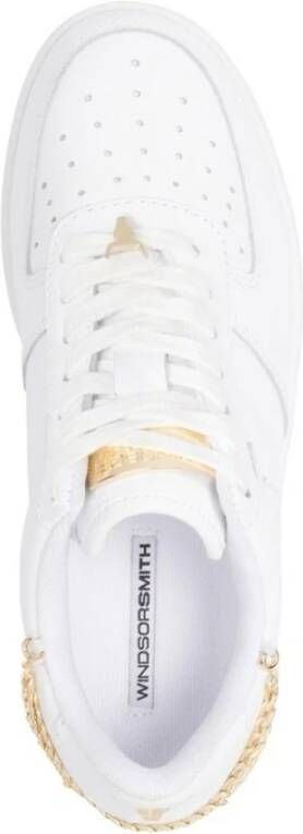 Windsor Smith Stijlvolle Witte Sneakers Wit Dames