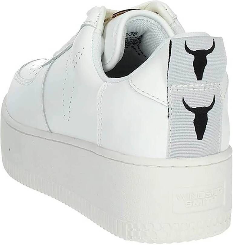 Windsor Smith Witte Racerr Sneakers Herfst Winter 2023 2024 Collectie Wit Dames