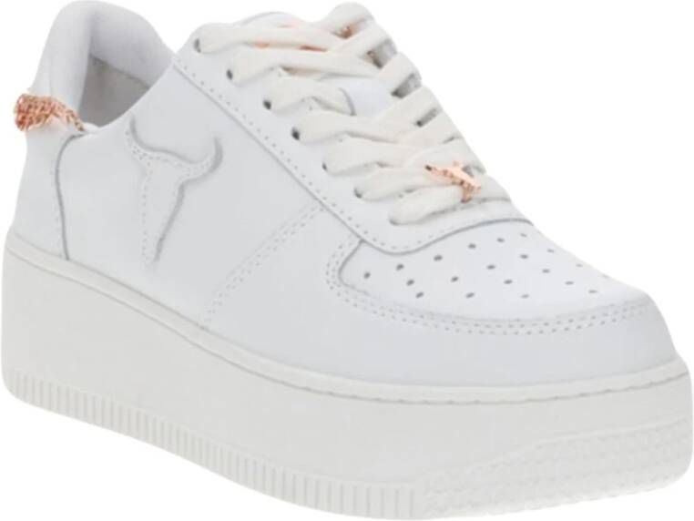Windsor Smith Witte Lage Sneakers