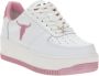 Windsor Smith Witte Leren Sneakers voor Dames White Dames - Thumbnail 5