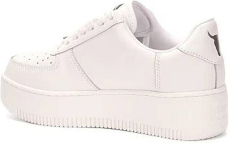 Windsor Smith Zilver Dappere Sneakers White Dames