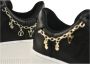 Windsor Smith Zwarte leren sneakers met metalen accessoire Black Dames - Thumbnail 3