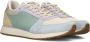 Woden Beige Textiel Lage Dames Sneakers Multicolor Dames - Thumbnail 2