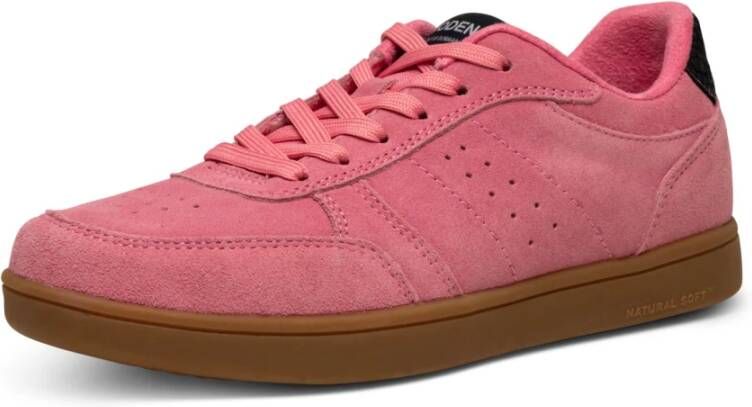 Woden Bjork Suede Sneaker Pink Dames