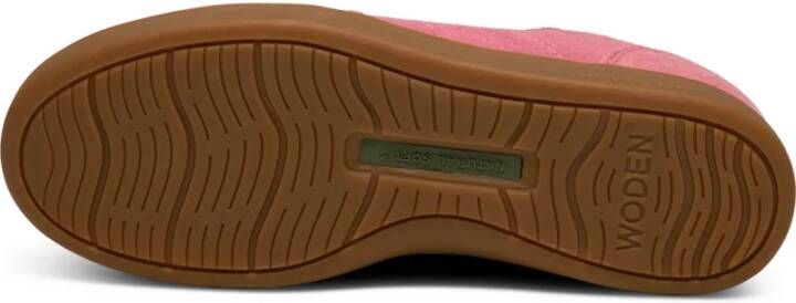 Woden Bjork Suede Sneaker Pink Dames