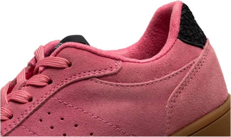 Woden Bjork Suede Sneaker Pink Dames