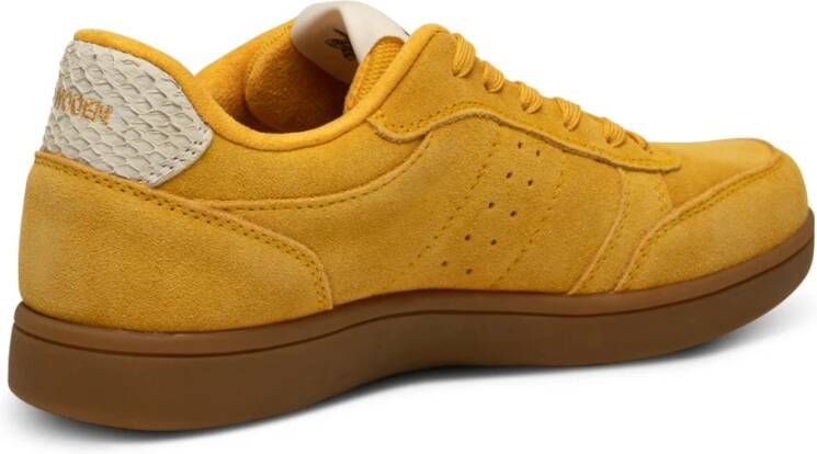 Woden Bjork Suede Yellow Dames