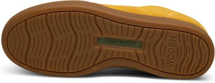 Woden Bjork Suede Yellow Dames