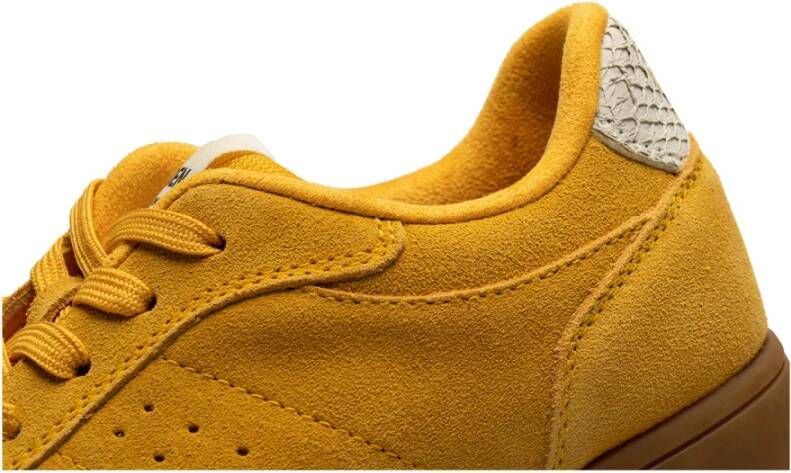 Woden Bjork Suede Yellow Dames