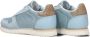Woden Blauwe Textielen Sneakers voor Vrouwen Blue Dames - Thumbnail 4