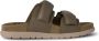 Woden Chique leren sandalen Green Dames - Thumbnail 11