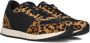 Woden Ronja Cowhair leren sneakers zwart panter - Thumbnail 5