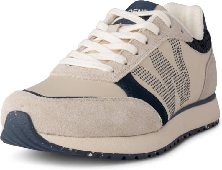 Woden Eco-Vriendelijke Sportsneaker Ronja Runner Beige Dames
