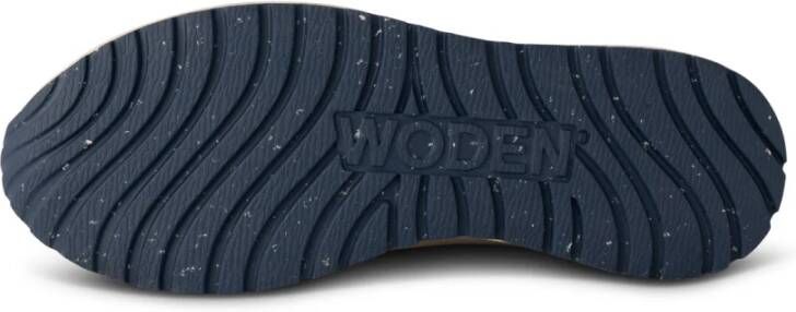 Woden Eco-Vriendelijke Sportsneaker Ronja Runner Beige Dames